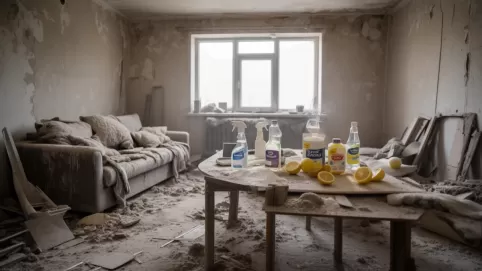 Domowe sposoby na sprzątanie po remoncie