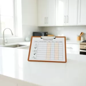 Grafik sprzątania dla współlokatorów